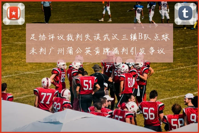 足协评议裁判失误武汉三镇B队点球未判广州蒲公英黄牌漏判引发争议