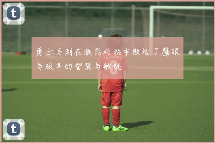 勇士马刺在激烈对抗中败给了鹰眼与狼耳的智慧与敏锐