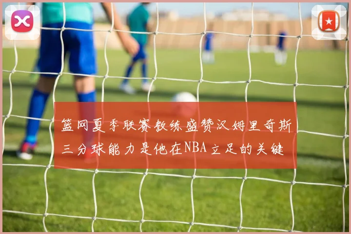 篮网夏季联赛教练盛赞汉姆里奇斯三分球能力是他在NBA立足的关键